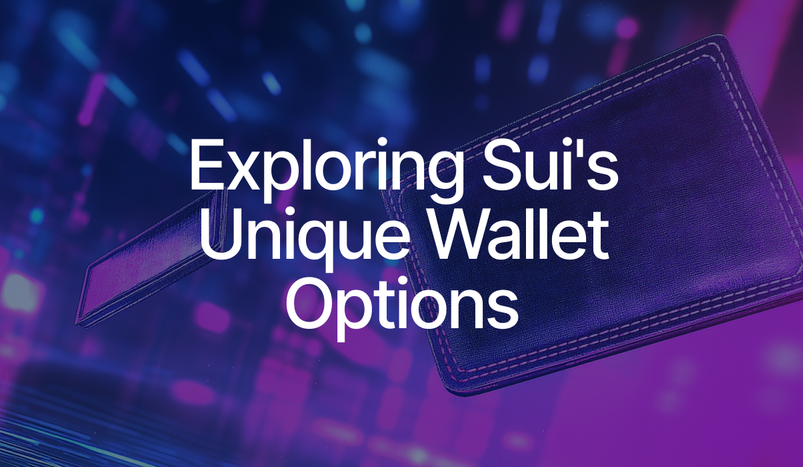 The Spectrum of Wallet Options on Sui